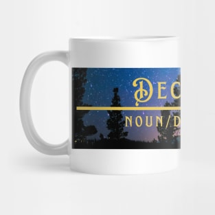 Word December Mug